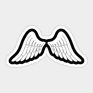 Angel wings Sticker